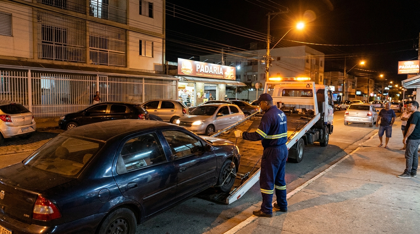 Guincho 24h na Ponta d’Areia, Niterói‑RJ