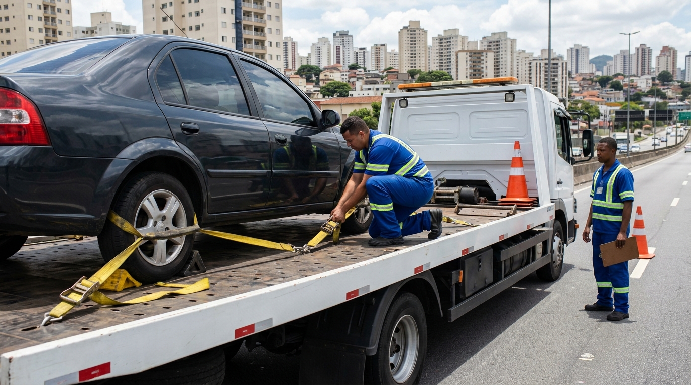 Transporte de Veículos na Ponta d’Areia, Niterói‑RJ